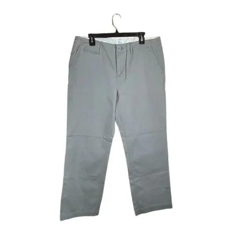 NWT G.H. Bass & Co. Green Chinos Women's Pants Size 14 Regular
